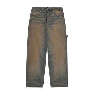 Barrow Loose-fit Jeans, male, Blue, Size: W34 Worker Jeans