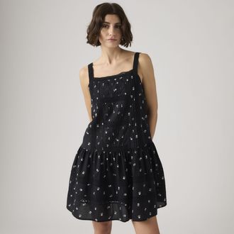 Levi's Kate Pintuck Mini Dress - Womens - XS - Black