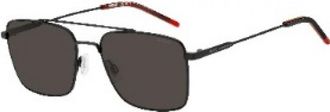 HUGO BOSS Hugo Mens HG 1177 57 S 003 Sunglasses - Black - One Size