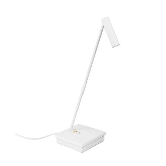 Leds - C4 E-lamp Wireless Lampara De Sobremesa Con Luz Led Blanco C&aacute;lido 2700k En Color Blanco