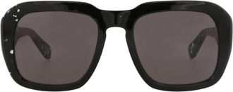 Chlo&eacute; Square-Frame Recycled Acetate Sunglasses