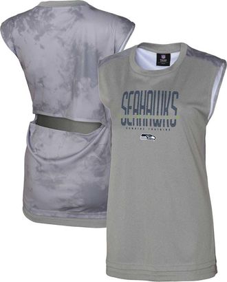 Outerstuff Womens Gray Seattle Seahawks No Sweat Tank Top at Nordstrom, Size Medium