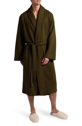 Parachute Cozy Knit Robe in Olive at Nordstrom, Size Large