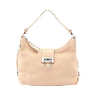 Ferragamo Pre-owned Shoulder Bag - Dames - Pre-owned - Roze - Maat: ONE Size Leer