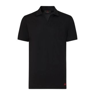 Peuterey Polo Shirts, male, Black, Size: 3XL New Helgo Polo