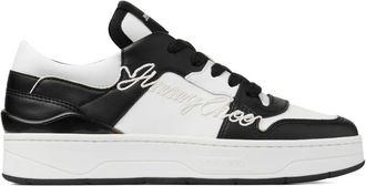 Jimmy Choo London Florent/F leren sneakers - Zwart