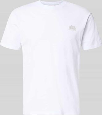 Sundek Slim Fit T-Shirt aus reiner Baumwolle in Weiss, Gr&ouml;&szlig;e XXL