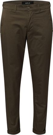 Replay Mens Chinos in Green - Size 32W/30L