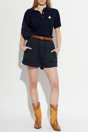 Isabel Marant Polo Althea, Womens, Navy Blue