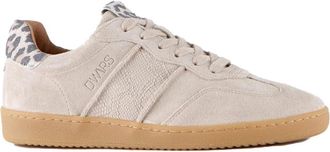 DWRS Poona Leopard - Dames - Sneakers - Beige - 41 EU - Su&egrave;de - Schoenen