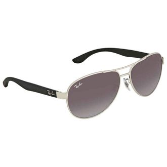 Ray-Ban Ray Ban Grey Gradient Pilot Unisex Sunglasses RB3457 134/8G 59