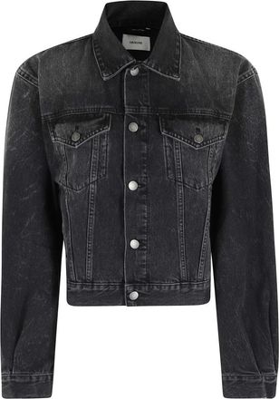 Haikure Simon Celestial Jacket - Dames - Spijkerjassen - Zwart - M - Katoen - Jassen