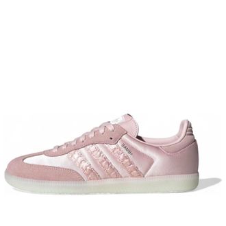 adidas (WMNS) adidas Samba OG Satin Sandy Pink HQ5158