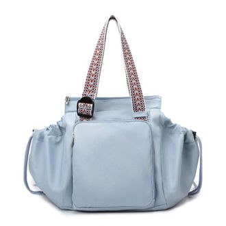 Generic Women Handbags, Large Capacity Tote Bag 2 in 1 Convertible Backpack Women Multifunctional Oxford Versatile Cradle Backpack Diaper Bag Shoulder Bags fo