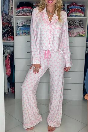 Azura Exchange Strikprint Pyjama Set