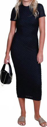 Amanda Uprichard Rosaria Dress In Black