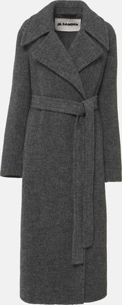 Jil Sander Belted wool-blend pile coat
