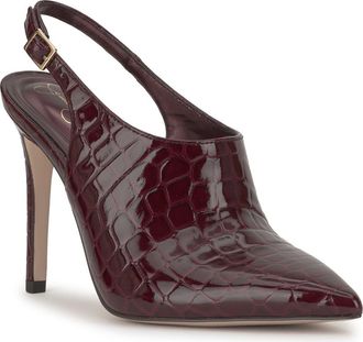 Jessica Simpson Pavie Slingback Pump in Cherry Mahogany at Nordstrom, Size 8.5