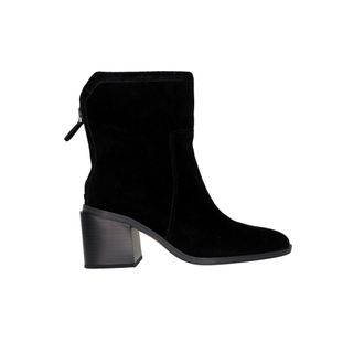 Vince Camuto Water-Repellent Suede Mid-Shaft-Kortimy Black VC-KORTIMY-BLK Womens