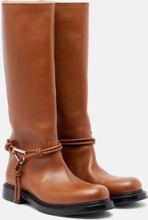 Bottega Veneta James leather knee-high boots