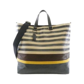 Coach Pre-owned Tote Bags, female, Multicolor, Size: ONE SIZE Pre-owned Leather Tote Bag 71197