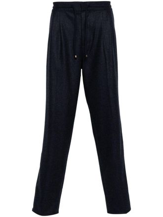 Brunello Cucinelli wool trousers - Blue