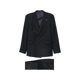 Tagliatore Pinstripe Double-breasted Suit