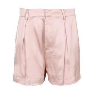 N°21 Korte Broeken, Dames, Roze, L, Leer, Short Shorts