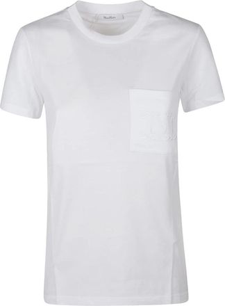 Max Mara Papaya Grafisch T-shirt - Dames - T-shirts - Wit - S - Tops