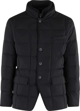 Fay Down Jacket (Db Front) - Heren - Winterjassen - Zwart - 2XL - Nylon - Jassen