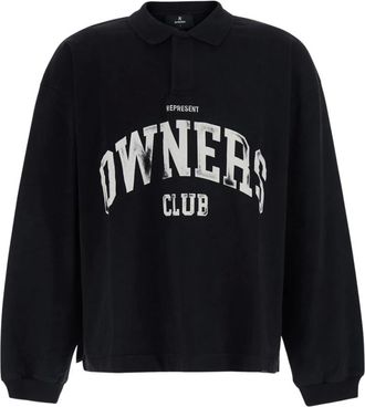 Represent Hombre, Sudaderas, Negro, Talla: L