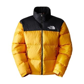 The North Face Retro Nuptse Jacket - Heren - Ski Jassen - Geel - S - Nylon - Fitness