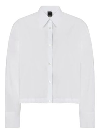 Pinko buttoned collar cotton shirt - White