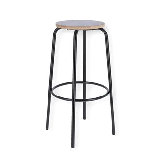 Jan Kurtz Paris Barhocker H 75 cm, schwarz