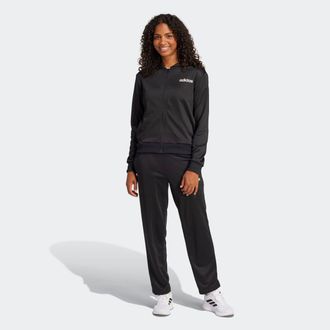 adidas adidas Sportswear W LINEAR TS 2 Stk. zweiteiliges Set, f&uuml;r Laufen, aus Polyester, mit Rippb&uuml;ndchen