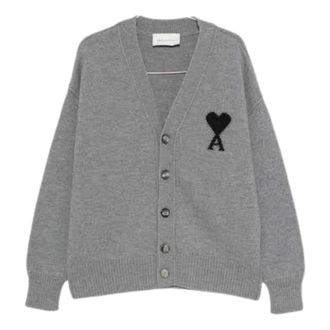 Ami Cardigan Gray UKC367-018-A273
