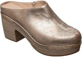Antelope Safi Platform Clog in Gold at Nordstrom Rack, Size 8Us / 39Eu