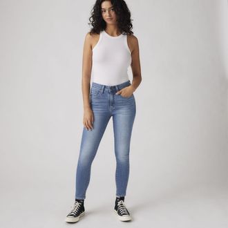 Levi's 721 High Rise Skinny Jeans - Womens - 25X28 - Blue