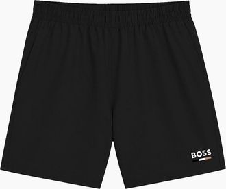HUGO BOSS Mens Boss Swordfish Swim Shorts - Black - Size: 32/33/32