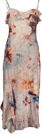 Desigual Kleedjes, Dames, Veelkleurig, S, Polyester, Mallo Jurk