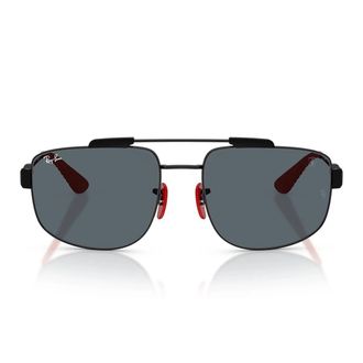 Ray-Ban Sunglasses Rb3789 M F139 R5 X Scuderia Ferrari Black/Blue Unisex