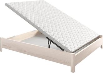 Colchones Aznar Canap&eacute; Abatible Arc&oacute;n De Madera Con Patas Y Tirador Embutido Altura 34 Cm 200x200 Cm - Glaciar