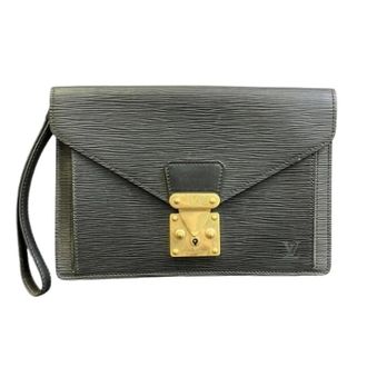 Louis Vuitton Pre-owned Clutches, female, Black, Size: ONE SIZE Pre-owned Pochette Securite Epi Clutch