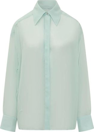 Pinko Shirts - Dames - Overhemden - Groen - L - Overhemden