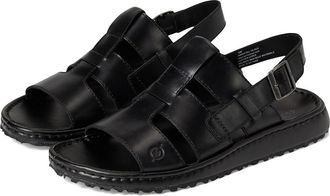Born Corey Mens Sandals Black : 12 M (D), Leather