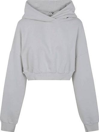 Entire studios Entire Studios, Hoodies & sweatvesten, Dames, Grijs, M, Katoen, Cropped Heavy Hood