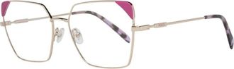 Pucci Rose Gold Dames Optische Monturen - Dames - Brillen - Roze - ONE Size - Accessoires