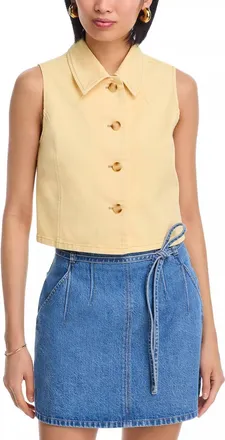Tanya Taylor Parton Top In Butter