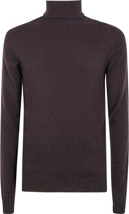 MD75 Top a collo alto - Marrone