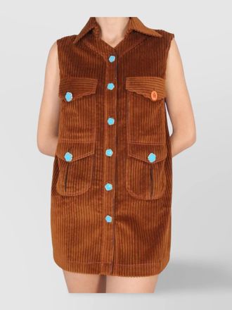 Cormio corduroy mini dress